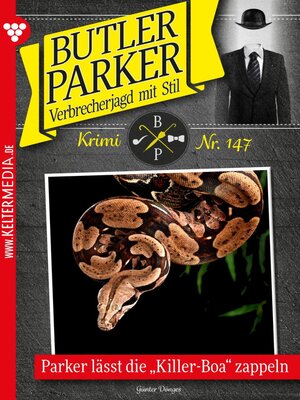cover image of Parker lässt die Killer-Boa zappeln